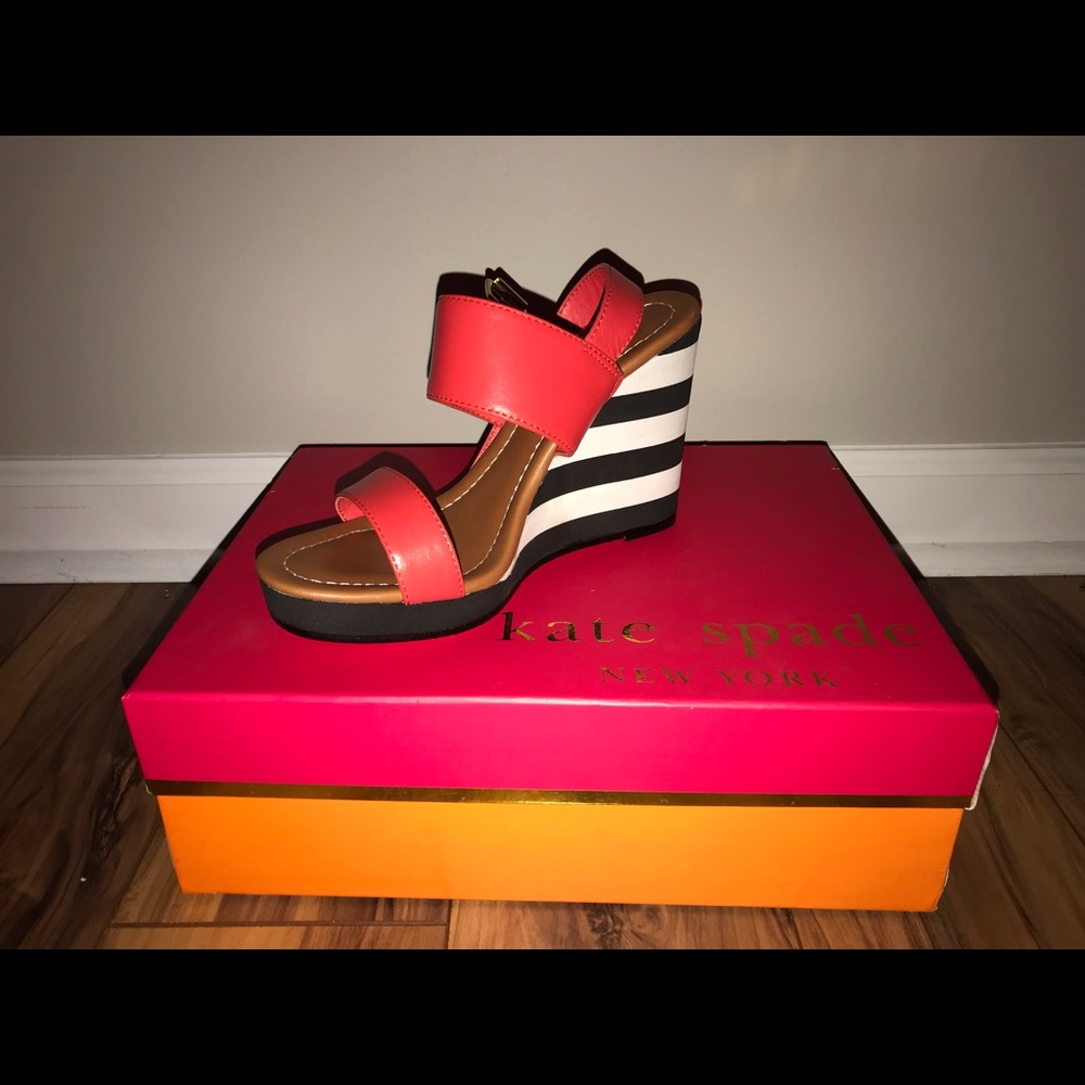 Brand New, In Box, Kate Spade Wedges